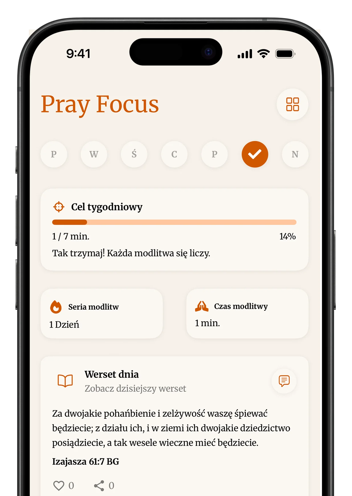 Pray Focus App