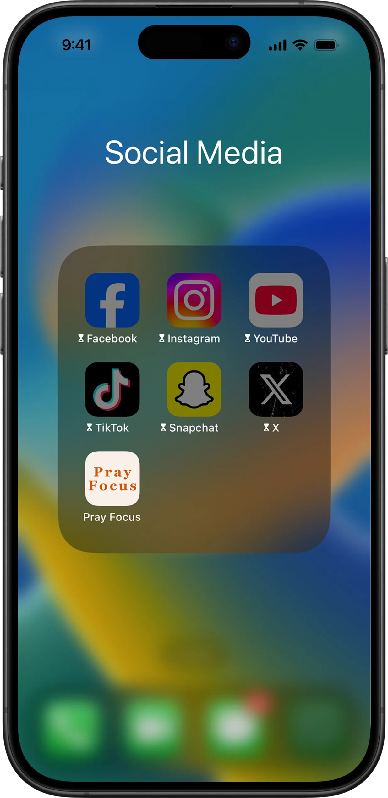 Pray Focus App Screenshot