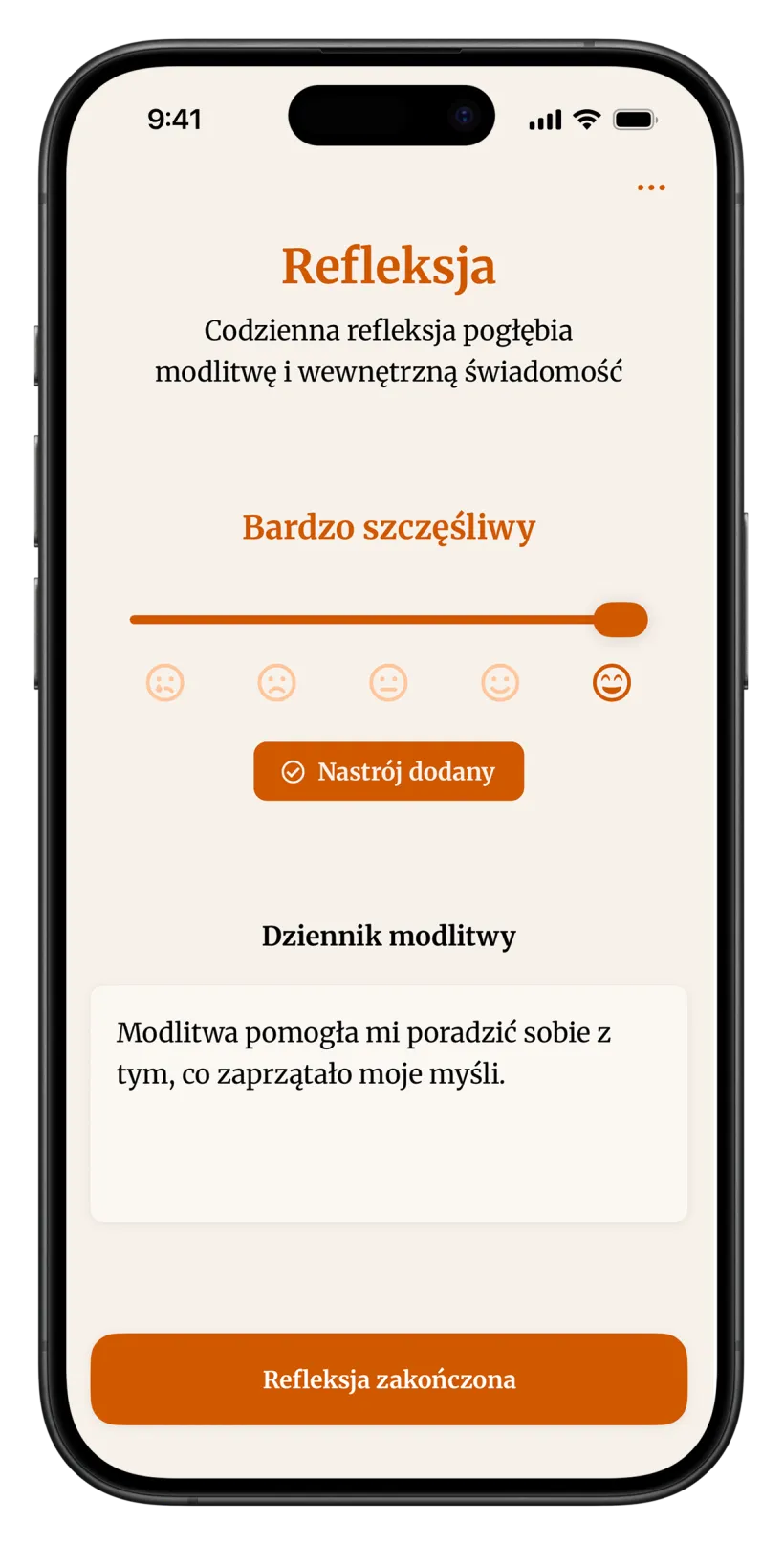 Refleksja po modlitwie