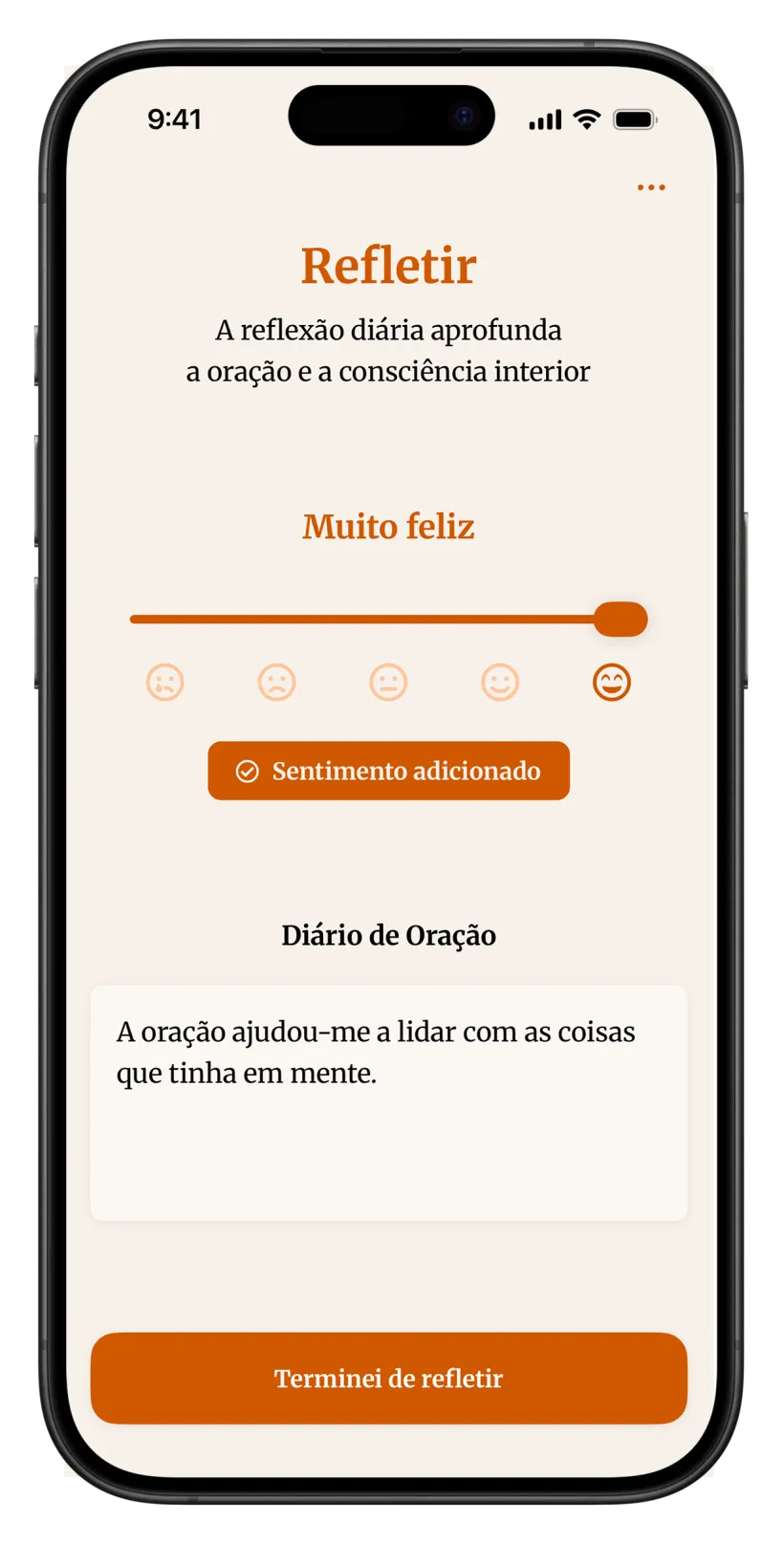 Reflexão Após a Oração