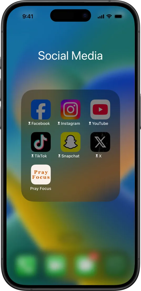Pray Focus App Screenshot